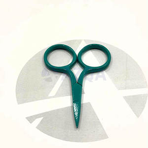 Tijeras de Bordado Mini de Acero Inoxidable con Recubrimiento de Color Cian Teal de Alta Calidad, Cortahilos Afilados, Herramienta para Costura y Manualidades - Product Image 3