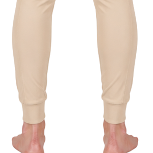 Pantalon d'équitation beige pour femme, taille haute, extensible, avec passants de ceinture, pour la compétition et l'entraînement, vêtements de sport - Product Image 5