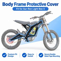 Komplettes Verkleidungs-Set E-Bike Rahmenschutz-Kit für SurRon Light Bee X E-Dirt Bike Seitenverkleidung Rahmenschutz Ersatzteile