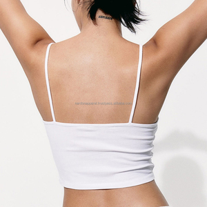 Nardon Apparel Factory Logo personnalisé 2 pièces haut court de yoga à manches courtes surdimensionné - Product Image 2