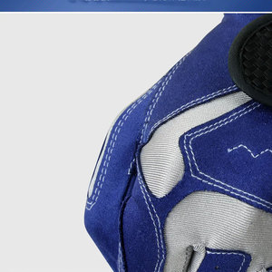Nouveau design, gant de golf respirant pour homme, main gauche, microfibre, antidérapant, bleu, paquet individuel, dernière collection de vêtements de sport, vêtements de sport, golf - Product Image 6