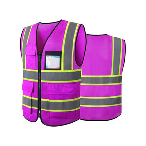 Chaleco de Seguridad Reflectante de Trabajo, Tejido a Medida - Product Image 6