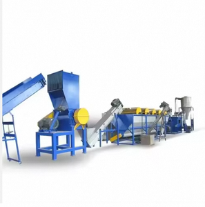 Planta de Reciclaje de Plástico con Trituración, Lavado, Caja de Cambios, Clasificación Automática y Sistema de Tratamiento de Agua para Plástico a Granel - Product Image 1