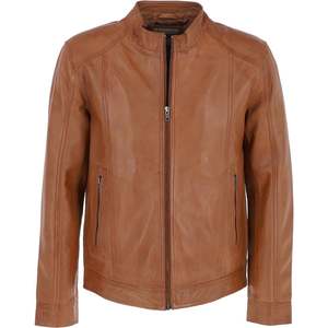 <b>Man's</b> High Street Style Jacket Fashion Bikers Motor Bike Trench Coat with Stand Collar for Motorcycle Riding jacket for <b>men</b> - Product Image 1