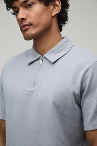 Conjunto de Camiseta Polo Oversize para Hombre, con Logotipo Personalizado en la Parte Delantera, Impresión Digital, Transpirable, Conjunto de Verano de 2 Piezas, Mezcla de Poliéster/Algodón - Product Image 6