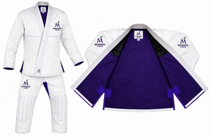 Uniforme de Jiu-Jitsu personnalisable professionnel avec appliques, coutures renforcées, résistant aux déchirures, tissu en coton 350g, léger et respirant - Product Image 2