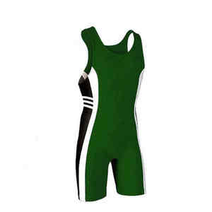 Combinaison de lutte pour hommes adultes, tenue d'entraînement de boxe, couleur et logo personnalisés, 100% polyester, séchage rapide, respirant - Product Image 1