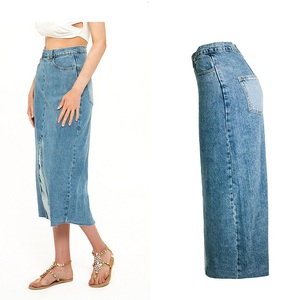 Wholesale Women Girls Denim Jeans Skirt - Product Image 1