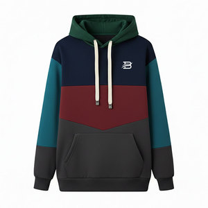 Pour un look streetwear, un sweat à capuche décontracté simple et tendance pour homme, sweat à capuche urbain décontracté, tissu doux, tenue élégante - Product Image 1