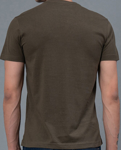 Camiseta de Algodón Lisa Premium para Hombre, Corte Regular, Suave y Transpirable, Cuello Redondo, Informal, para el Verano, Uso Diario, Estilo Urbano, para Venta al por Menor - Product Image 4