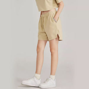 Pantalones Cortos Deportivos Transpirables y Resistentes al Viento para Hombre, Estilo Francés, Corte Holgado, Cordón Ajustable, Bolsillos Laterales, 100% Algodón - Product Image 3