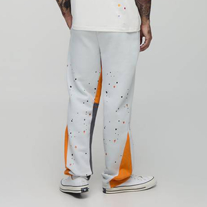 Screen Printed <b>Custom</b> Men's Jogger Personalized Long Sleeve Streetwear OEM Casual Wear <b>Custom</b> Design Apparel Bottom Clothing - Product Image 2