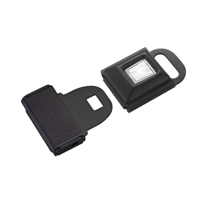 Hebilla de Cinturón de Seguridad de Plástico, Diseño Cuadrado Negro, para Cinturones de Seguridad de Automóviles - Product Image 1