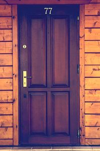 Números de Casa de Latón Auténtico, Acabado Dorado Pulido, Números de Dirección para Puerta de Casa - Product Image 2