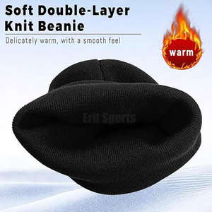 Gorros de Lana Personalizados con Nuevo Diseño, de Alta Calidad, los Más Vendidos, 100% Lana, Suaves para Uso Diario, con Bordado Jacquard - Product Image 4