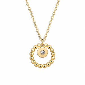Collier pendentif en moissanite pour femme, chaîne en argent sterling 925, sertissage griffe, taille brillant rond, pour usage quotidien - Product Image 3