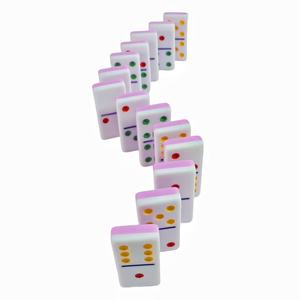 Resin Crafts Manufacturers Custom <b>Dice</b> Bulk Acrylic Craft Dominoes <b>Set</b> for Sale - Product Image 2