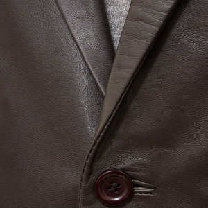 Veste d'hiver pour homme en cuir de vache véritable, imperméable, coupe-vent, respirante, style streetwear, fabriquée par un fabricant professionnel - Product Image 6