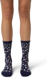 OEM women's Striped Customized Bottom Logo Cuff Body Casual Knitted <b>Breathable</b> Eco-Friendly <b>Socks</b> - Product Image 2