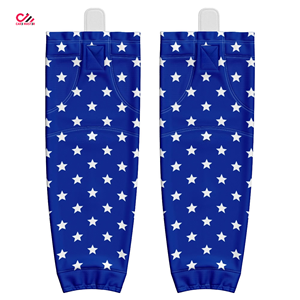 100% <b>Polyester</b> Sublimated Ice Hockey <b>Socks</b> Team Set Custom Ice Hockey <b>Socks</b> Sublimation Custom Print <b>Socks</b> Men Sports <b>Sock</b> - Product Image 1