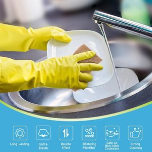 Confezione da 24 Spugne Naturali in Cellulosa Non Abrasive e Non Appiccicose per Pulizia di Pentole e Stoviglie - Product Image 2