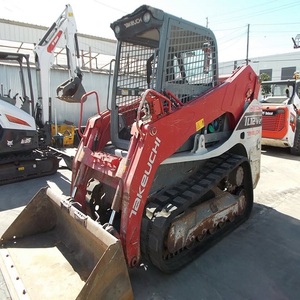 Excellent Chargeur compact sur chenilles Takeuchi TL12V2, Moteur diesel, Engrenage, Moment de charge élevé, Roulement en caoutchouc - Product Image 4