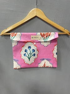 Conjunto de Pijamas de Algodón Puro para Mujer, Transpirable, Estampado a Mano, Traje de Dormir para Verano - Product Image 3