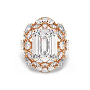 Bagues de fiançailles en diamant cultivé en laboratoire REYES HPHT CVD, or massif 14 carats, cadeau d'anniversaire de mariage, bijoux fins pour femmes - Product Image 2