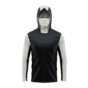 Sudadera de Pesca Personalizada para Hombre, Protección Solar, Manga Larga, con Capucha y Cubre Rostro - Product Image 2