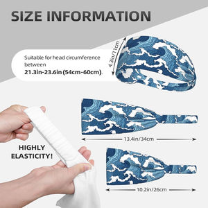 Bandas elásticas para el cabello para ciclismo y gimnasio, de alta calidad, para yoga y fitness. - Product Image 4