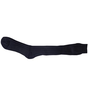 Knee High <b>Black</b> Wool <b>Socks</b> for Scottish Kilt Wear Highland Dress Use Made in Pakistan - Product Image 2