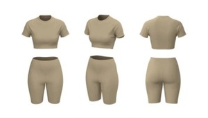Women High Waist Full Length <b>Leggings</b> And Top Spandex <b>Nylon</b> Knitted Solid Color Basic Style All Seasons Activewear - Product Image 4