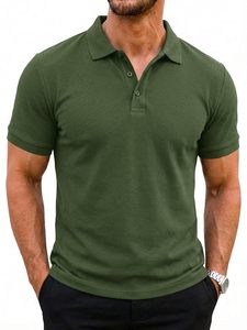 Vêtements pour hommes Green High Street en tissu Dobby uni, respirant, anti-transpiration, facile d'entretien, durable, pour tous les jours, usage professionnel, extérieur et intérieur - Product Image 1