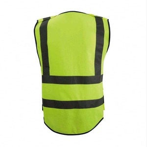 Vêtements de sécurité réfléchissants très vendus, gilet de sécurité haute visibilité avec fermeture éclair, plusieurs poches, veste réfléchissante, sécurité routière - Product Image 2