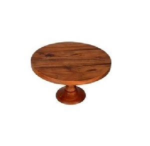 Hand <b>Crafted</b> Design Cake Stand Wooden Cake Stand Cake <b>Tools</b> Wooden Cake Platter Solid Wood Cake Stand At Factory Wholesale Price - Product Image 1