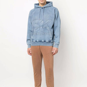 Sudaderas con Efecto Ácido para Invierno, Sudaderas con Efecto Ácido de Color Sólido, Ropa de Moda, Sudaderas con Efecto Ácido - Product Image 2