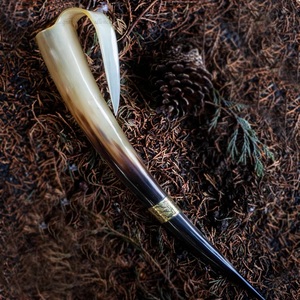 Premium Quality Drinking Horn Mug Handmade Viking Horn <b>Cup</b> for Beer Ale - Product Image 6