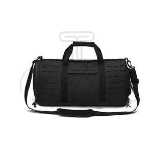 Bolsa Deportiva de Gimnasio y Viaje, Moderna, con Logotipo Personalizado, Negra, Colores Personalizados, Nailon, Capacidad de 30-40L, Venta al Por Mayor - Product Image 2