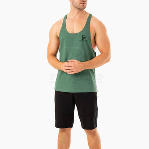 2026 New Arrival Men <b>Stringer</b> <b>Vest</b> Customized Design Solid Color Breathable Casual Quick Dry Fabric Wholesale Customized Colors - Product Image 5