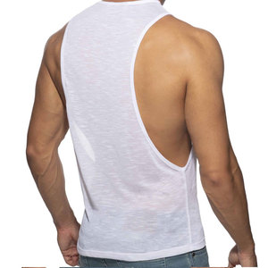 Camiseta Deportiva Personalizada para Hombre, para Entrenamiento Muscular, Transpirable, sin Costuras, Chaleco Deportivo, Camiseta sin Mangas con Logotipo Personalizado - Product Image 6