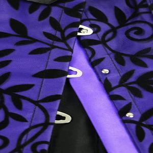 คอร์เซ็ตของผู้หญิงวินเทจชุดกระชับสัดส่วนเซ็กซี่แบบโอเวอร์บัสเทจคอร์เซ็ทผ้าบอร์เคดระบายอากาศทันสมัยสำหรับขนาดใหญ่พิเศษ - Product Image 6