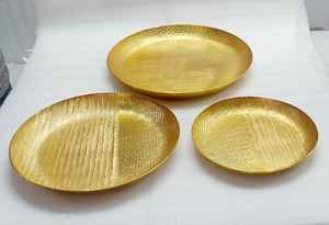 Acheter une assiette avec du métal en forme de tringle fait de servir des aliments finis dorés utilise des assiettes à vendre par les exportateurs indiens - Product Image 5