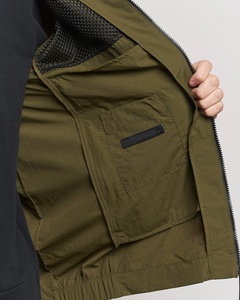 เสื้อแจ็คเก็ตกันลมน้ำหนักเบา ระบายอากาศได้ดี กันน้ำ สำหรับผู้ชายไซส์ใหญ่  ตกแต่งด้วยลายปัก เหมาะสำหรับการฝึกซ้อม วิ่ง และเล่นกีฬา - Product Image 5
