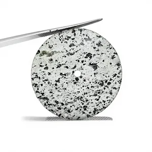 Esfera Redonda de Piedra Solar Negra Natural de 28.50mm con Orificio Central de 2mm y Grosor de 0.70mm, Componente de Reloj de Lujo por K Gems - Product Image 3