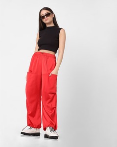 DST Greek <b>Red</b> White New Arrival New Fashion <b>Jeans</b> Straight Baggy Multi-pocket Sweatpants Streetwear <b>Women</b> Cargo Pant - Product Image 4