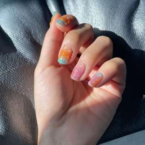 Coréen 100% Real Salon Quality Press on gel nails Gel Nail sticker manucure Wholesale Certified - Product Image 5