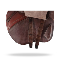 Selle d'équitation de 17,5 pouces, équipement équestre
