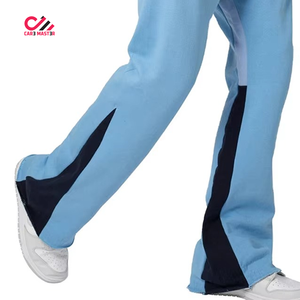 Men's <b>Light</b> Blue Sweatpants Elastic Waist Side Pockets Casual Breathable Midweight Knitted Pants Spring Style Men Baggy <b>Trouser</b> - Product Image 6