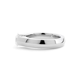 925 Sterling <b>Silver</b> Gold Finish Adjustable Lab Grown Diamond <b>Ring</b> Elegant Fashion Jewelry Classic <b>Statement</b> Gift - Product Image 1