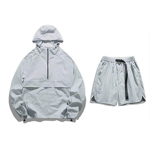 Ensemble coupe-vent personnalisé avec logo OEM, ensembles de vêtements pour hommes, vêtements d'été, polyester, nylon, toutes tailles - Product Image 2